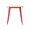 Flash Furniture 30 RD Dining Table Brown Poly Top/Red Frame JJ-T14623-80-BRRD-GG - alternate 6